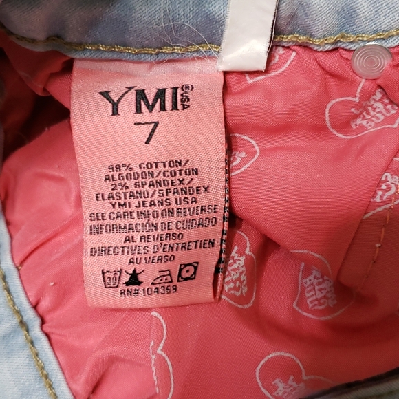 Rue21 YMI Girls Anklet Distressed Jeans - Picture 7 of 8